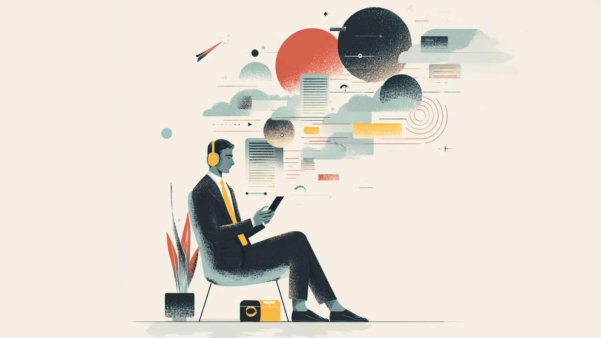 an image showing how contextual marketing works