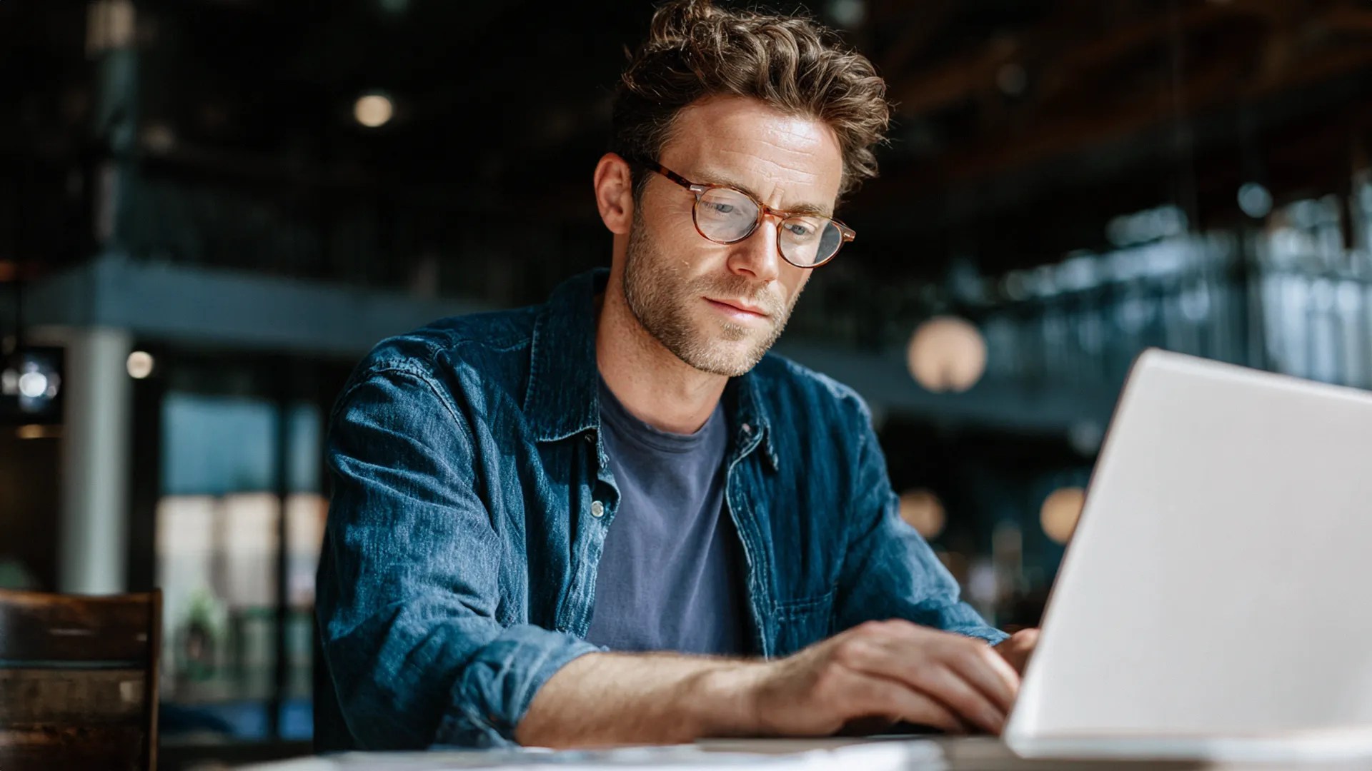 image of a man seeing the benefits of organic seo services