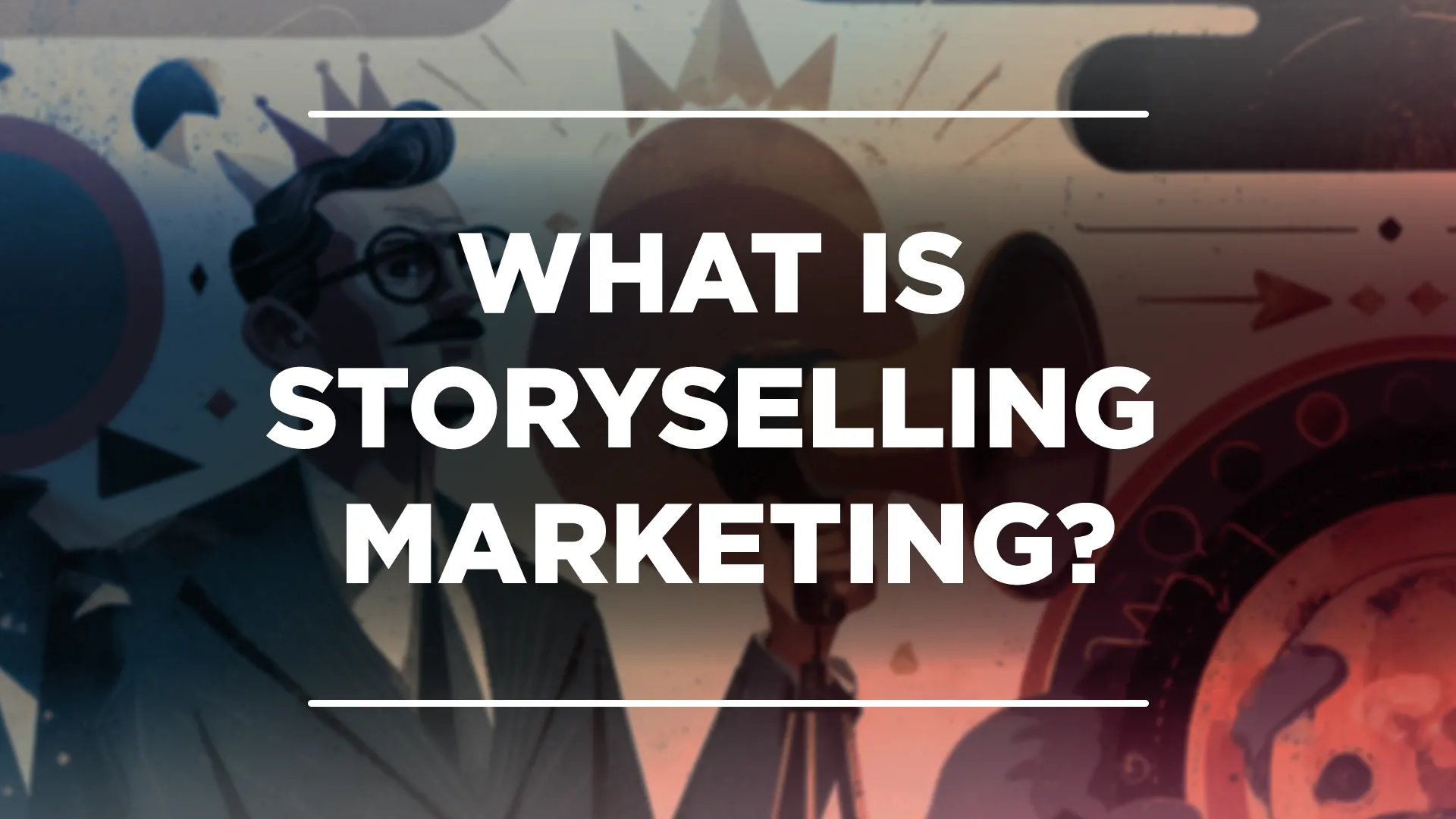 featured image on an article about storyselling marketing